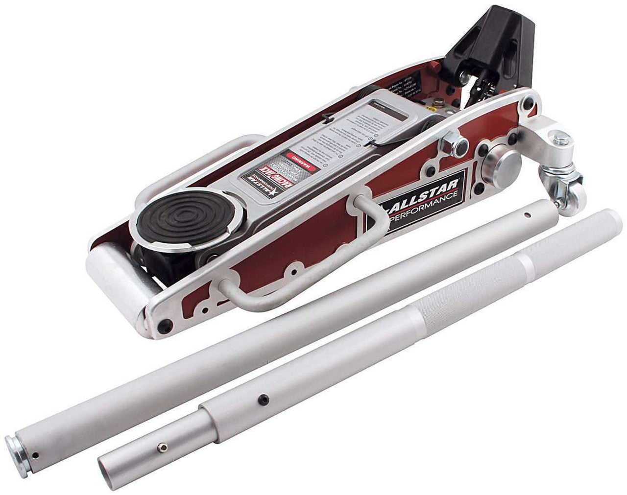 Aluminum Racing Jack 3 Pump Red All10422