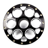 42 Spline Wheel Center - Black