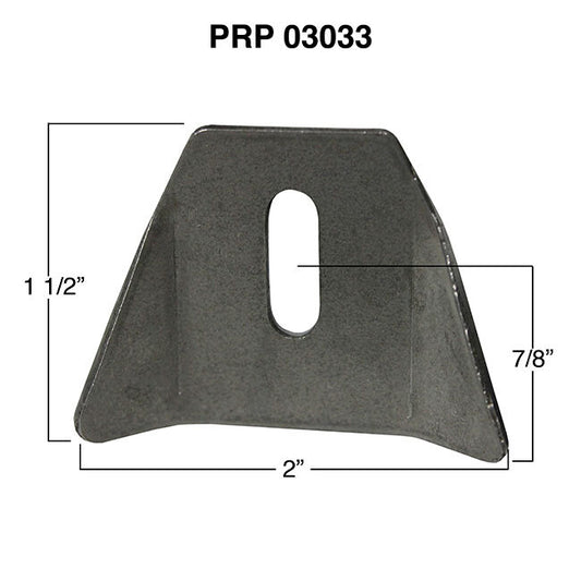 Slotted Body Tab Kit - .085 Steel - 1/4 X 3/4 - 10 Pack