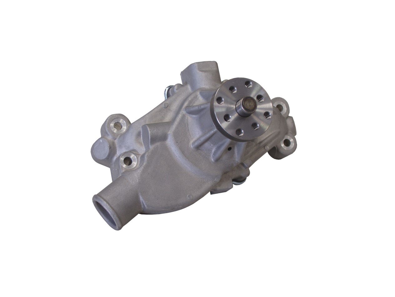 Stewart Aluminum High Flow Short Water Pump - Chevy Small Block